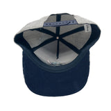Disney Kid's Grey And Blue Stitch Pineapple Canvas Baseball Cap
