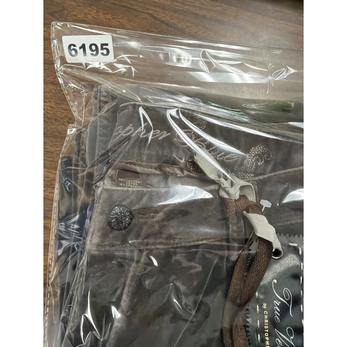 Christopher Blue Womens Brown Velvet Flare Pants Size 12 Comfortable Stretch