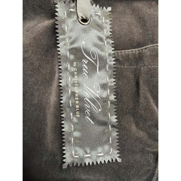 Christopher Blue Womens Brown Velvet Flare Pants Size 12 Comfortable Stretch