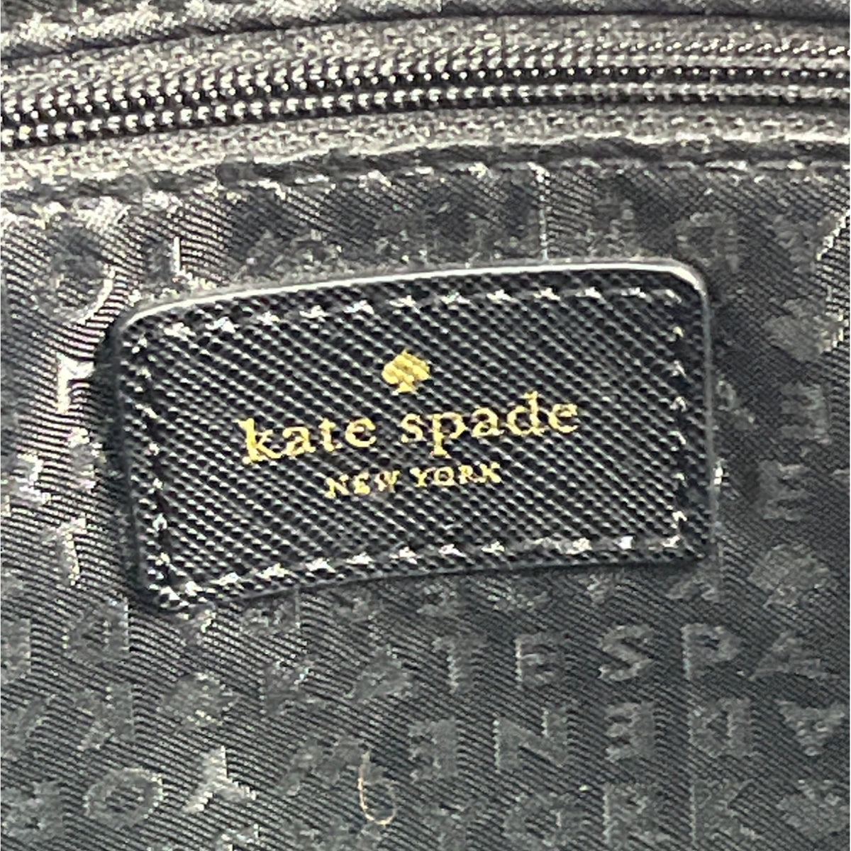 Kate Spade Haven Lane Women's Black Leather Tote Bag Sz L