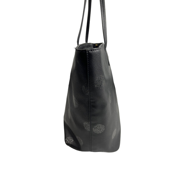 Kate Spade Haven Lane Women's Black Leather Tote Bag Sz L