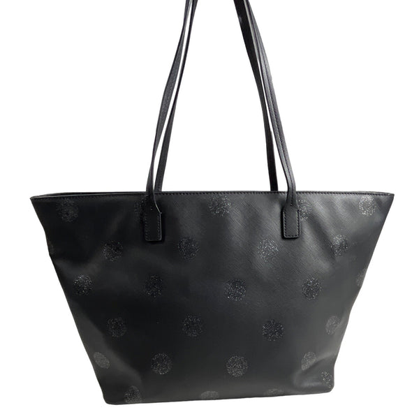 Kate Spade Haven Lane Women's Black Leather Tote Bag Sz L