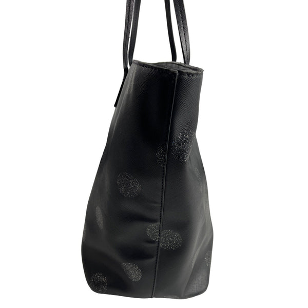 Kate Spade Haven Lane Women's Black Leather Tote Bag Sz L