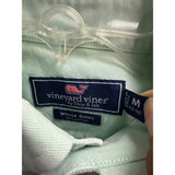 Vineyard Vines Mens Mint Green Cotton Whale Shirt Medium Button-Up