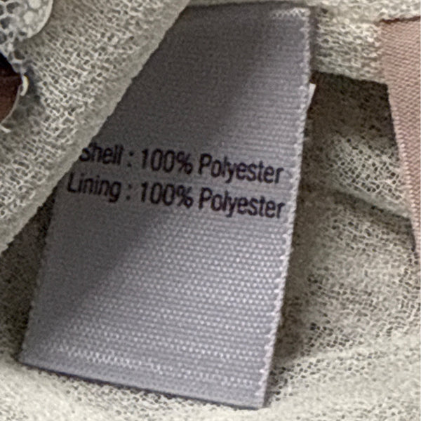 Jennifer Lopez Women’s Silver Sequined Blouse L Glamorous Party Top - New