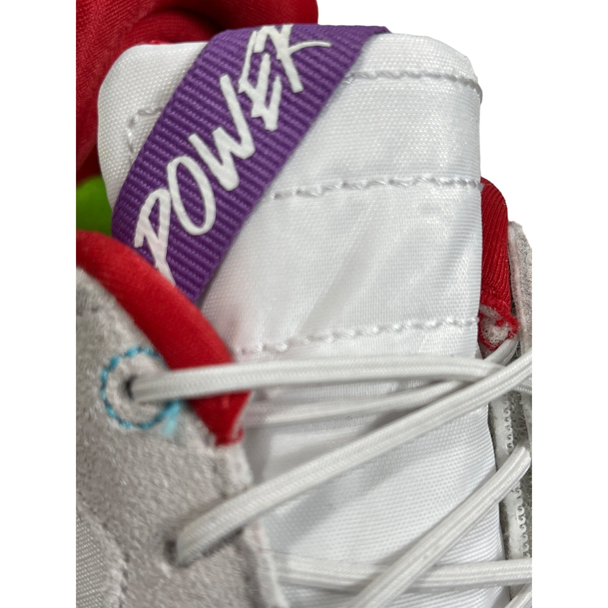 Nike Air Jordan Girl’s White Red MA2 Women Power Sneakers Sz 12C - New