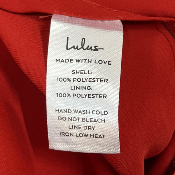 Lulus Women's Terrcota Sheath Dress M - NWT