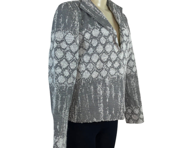 Lafayette 148 Women’s Snake Print Blazer Jacket Size 6