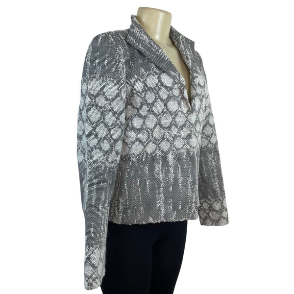 Lafayette 148 Women’s Snake Print Blazer Jacket Size 6