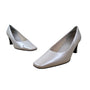 Nordstrom Women’s Rose Leather Block Heel Square Toe Glide Pumps Size 10M