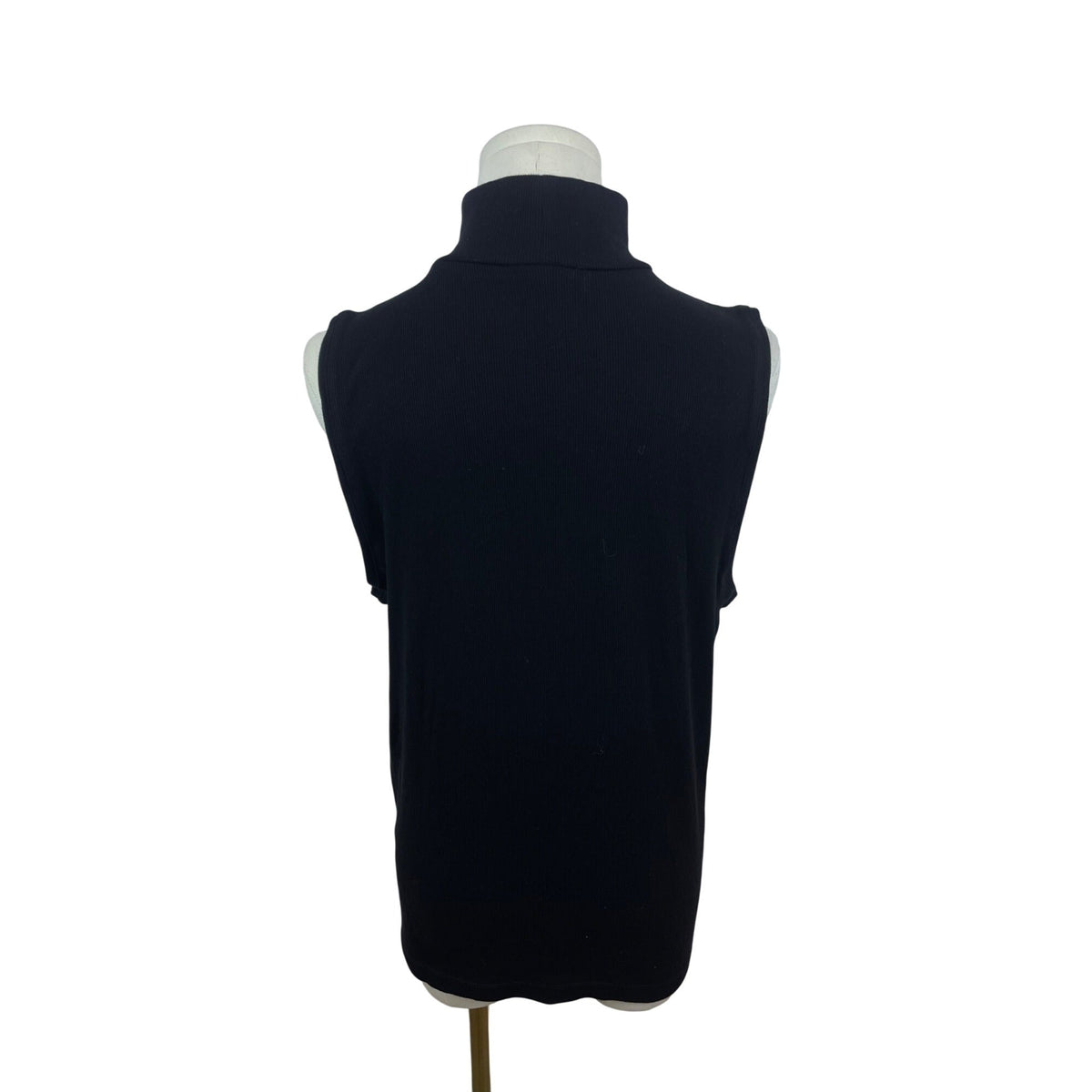 Sleeveless Black Turtleneck Top By Loft Size XL- New