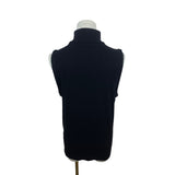 Sleeveless Black Turtleneck Top By Loft Size XL- New