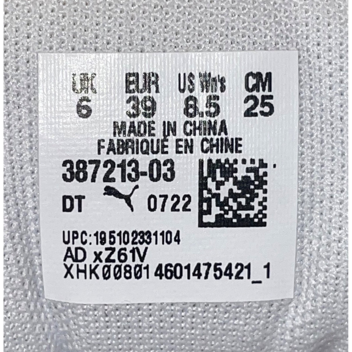 Puma Women’s White Black Pink High-Top Lace-Up Platform Sneakers Size 8.5