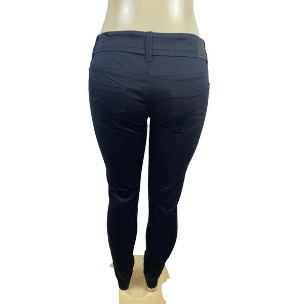 BCBGeneration Womens Black Skinny Jeans Size 28 Stretch Denim - New