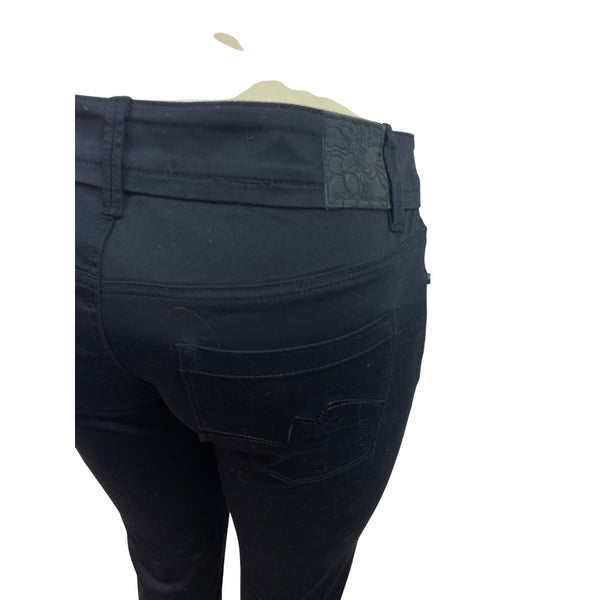 BCBGeneration Womens Black Skinny Jeans Size 28 Stretch Denim - New