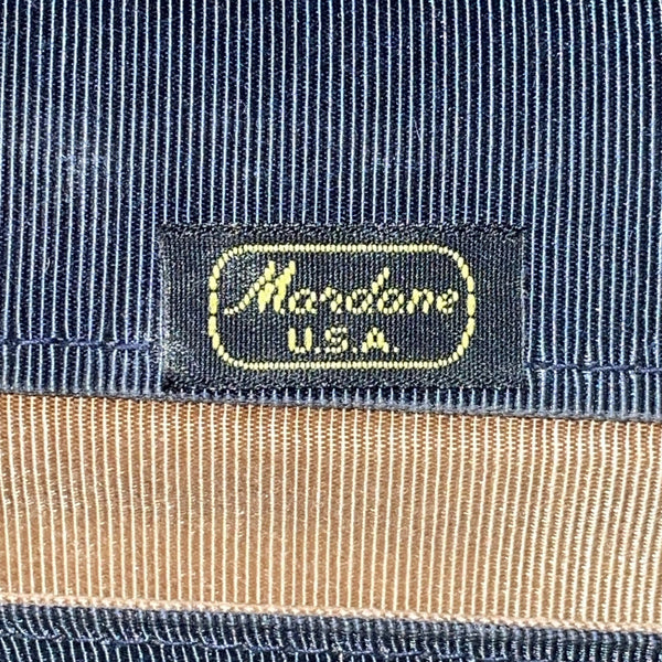 Vintage Mardane Women’s Blue Leather Ruched Flap Closure Shoulder Bag Size M
