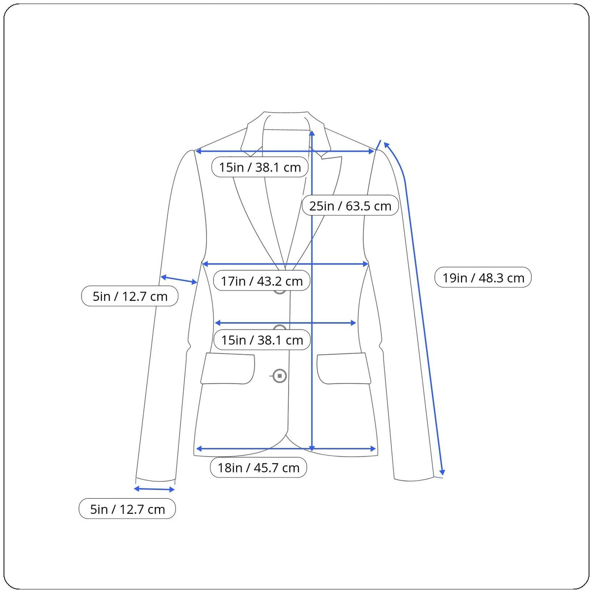Tahari Women's Navy Two Button Blazer Jacket Pinstriped Lining Size 2