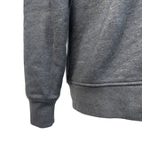 Orvis Mens Gray 1/4 Zip Pullover Sweatshirt With Ribbed Collar Size M