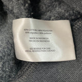 Orvis Mens Gray 1/4 Zip Pullover Sweatshirt With Ribbed Collar Size M
