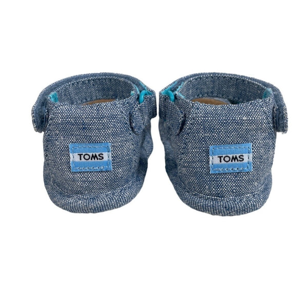 Toms Baby Toddler Denim Tribal Sandals Sz 1