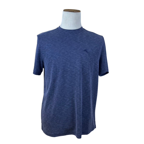 Tommy Bahama Men's Denim Blue Short Sleeve T Shirt Size M