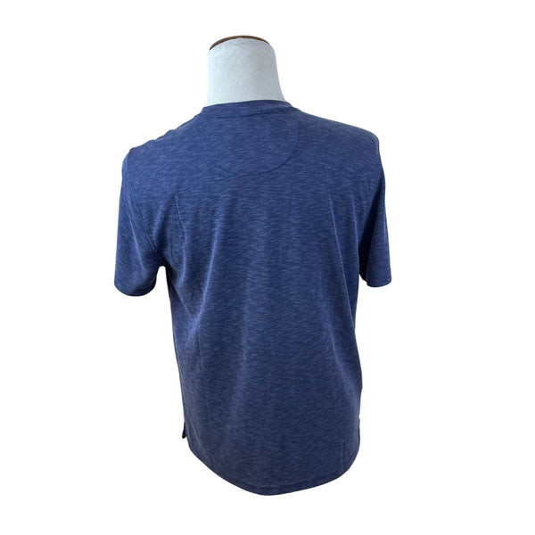Tommy Bahama Men's Denim Blue Short Sleeve T Shirt Size M