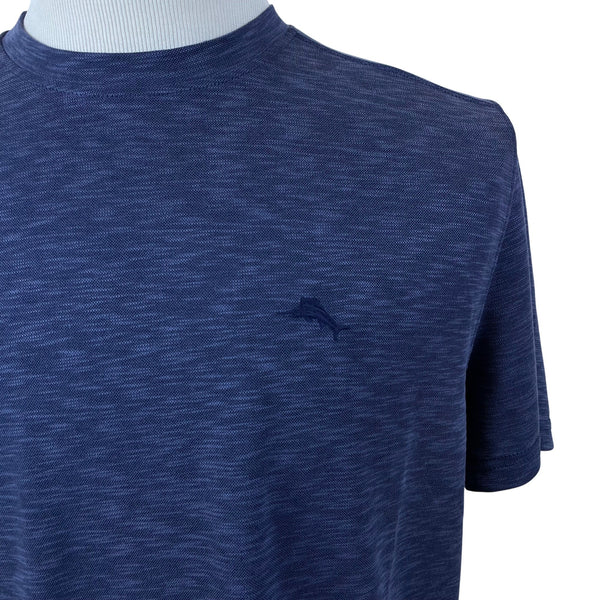 Tommy Bahama Men's Denim Blue Short Sleeve T Shirt Size M