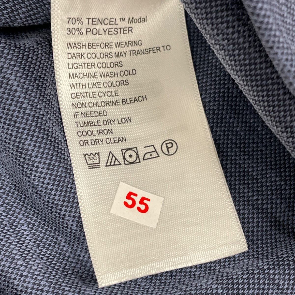 Tommy Bahama Men's Denim Blue Short Sleeve T Shirt Size M