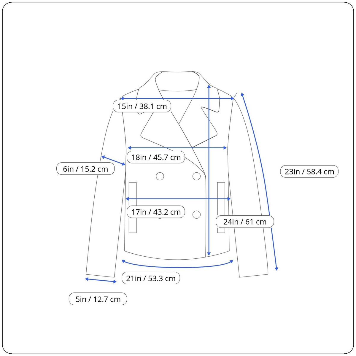 Michael Kors Women Black Zip Up Collarless Coat Size 8