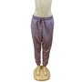 Puma Womens Lavender Jogger Pants Drawstring Elastic Waist Size L