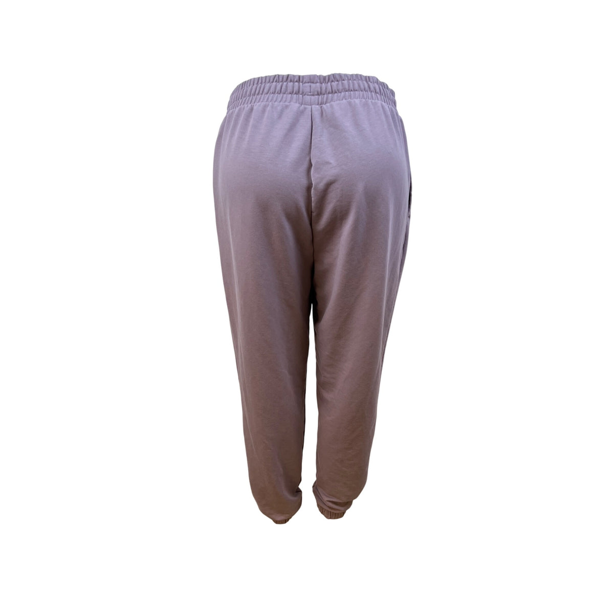 Puma Womens Lavender Jogger Pants Drawstring Elastic Waist Size L