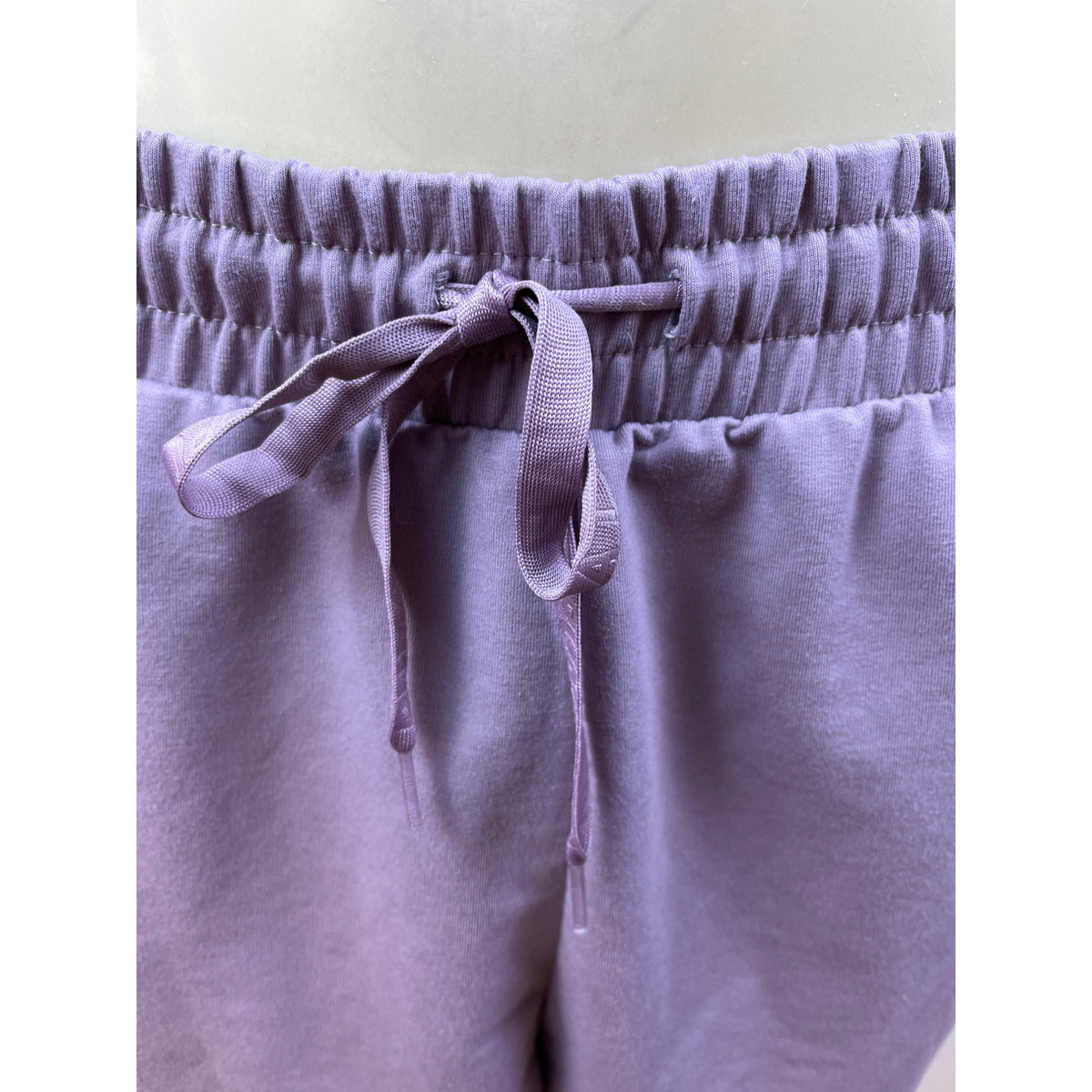 Puma Womens Lavender Jogger Pants Drawstring Elastic Waist Size L