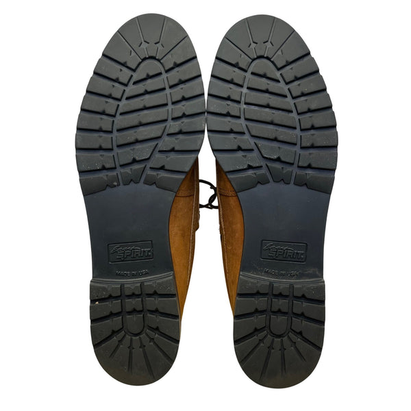 Easy Spirit Women’s Brown Leather Metallic Accents Lace-Up Tuscon Shoes Size 9M