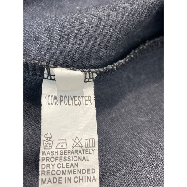 Women’s Black Faux Leather Tube Skirt Size S