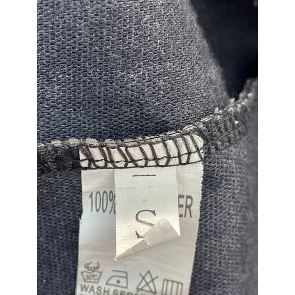 Women’s Black Faux Leather Tube Skirt Size S