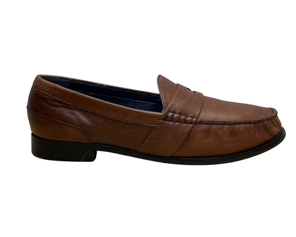 Cole Haan Women’s Brown Leather Laurel Moc Comfortable Penny Loafers Size 8.5B