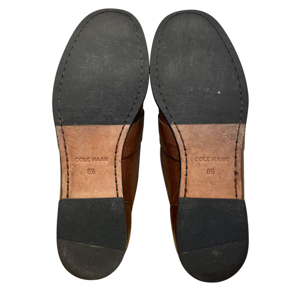 Cole Haan Women’s Brown Leather Laurel Moc Comfortable Penny Loafers Size 8.5B