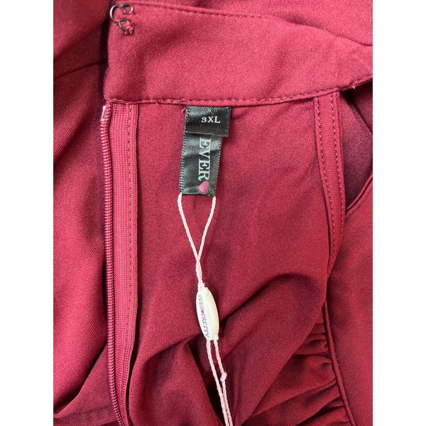 Ever Pretty Women’s Red Haltered Dress Sz 3XL New