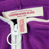 Canyon River Blues Youth Girl's Purple Hoodie Jacket Sz- L/GP 14- 16
