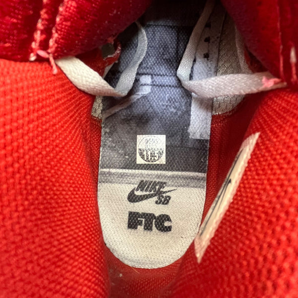Nike SB Men’s Grey & Red Suede Blazer Mid ”For The City“ Sneakers Size 11.5