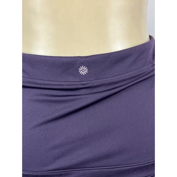 Tangerine Women's Blue Skirt Mesh Overlay Size L