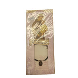 St. Anthony Pewter Pendant Necklace On Adjustable Cord With Prayer Card