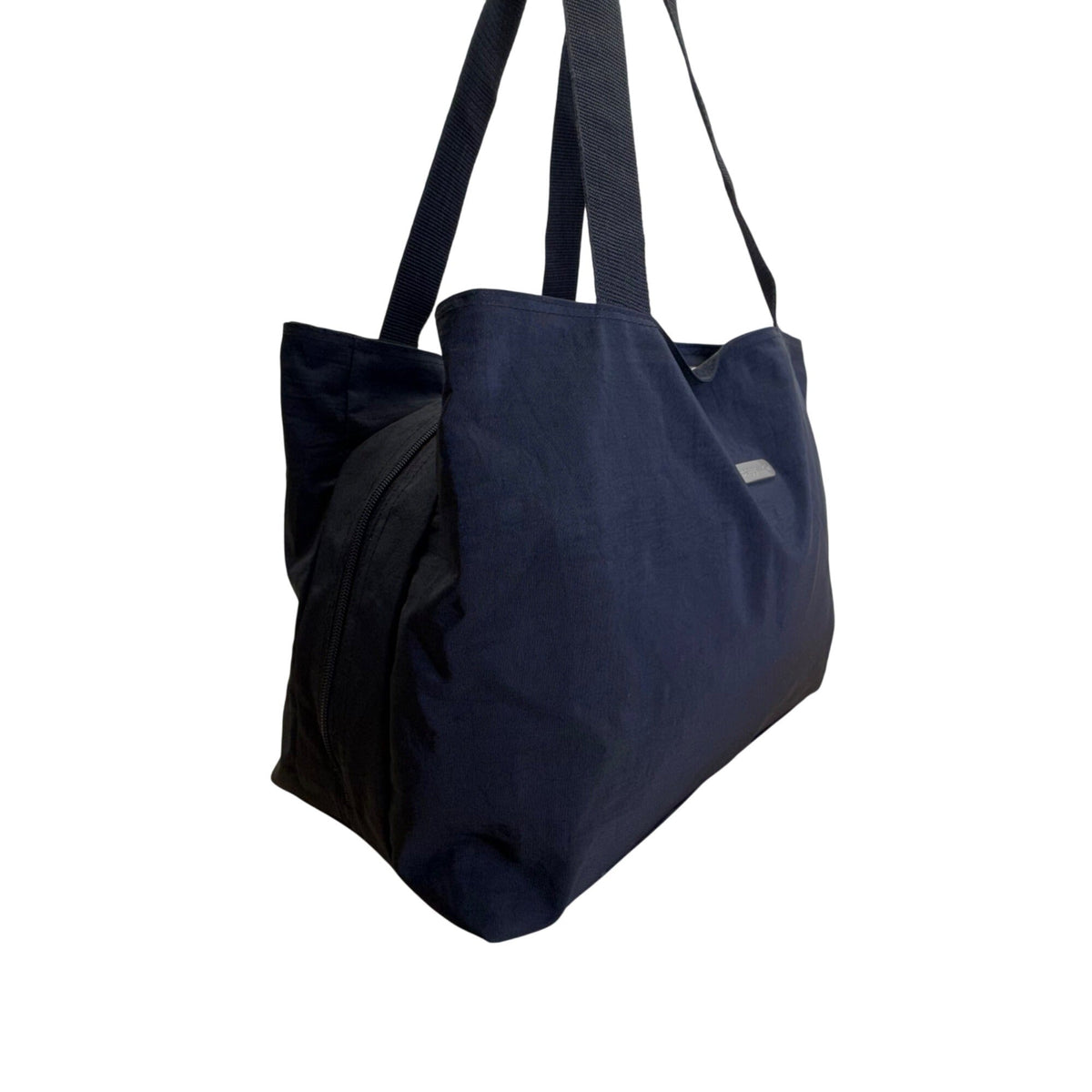 Baggallini Women’s Black Nylon With Zipper Closure & Shoulder Straps Tote Bag