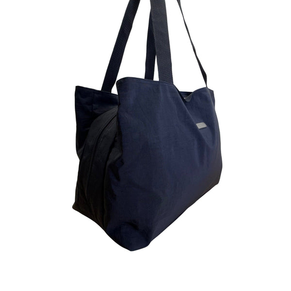 Baggallini Women’s Black Nylon With Zipper Closure & Shoulder Straps Tote Bag