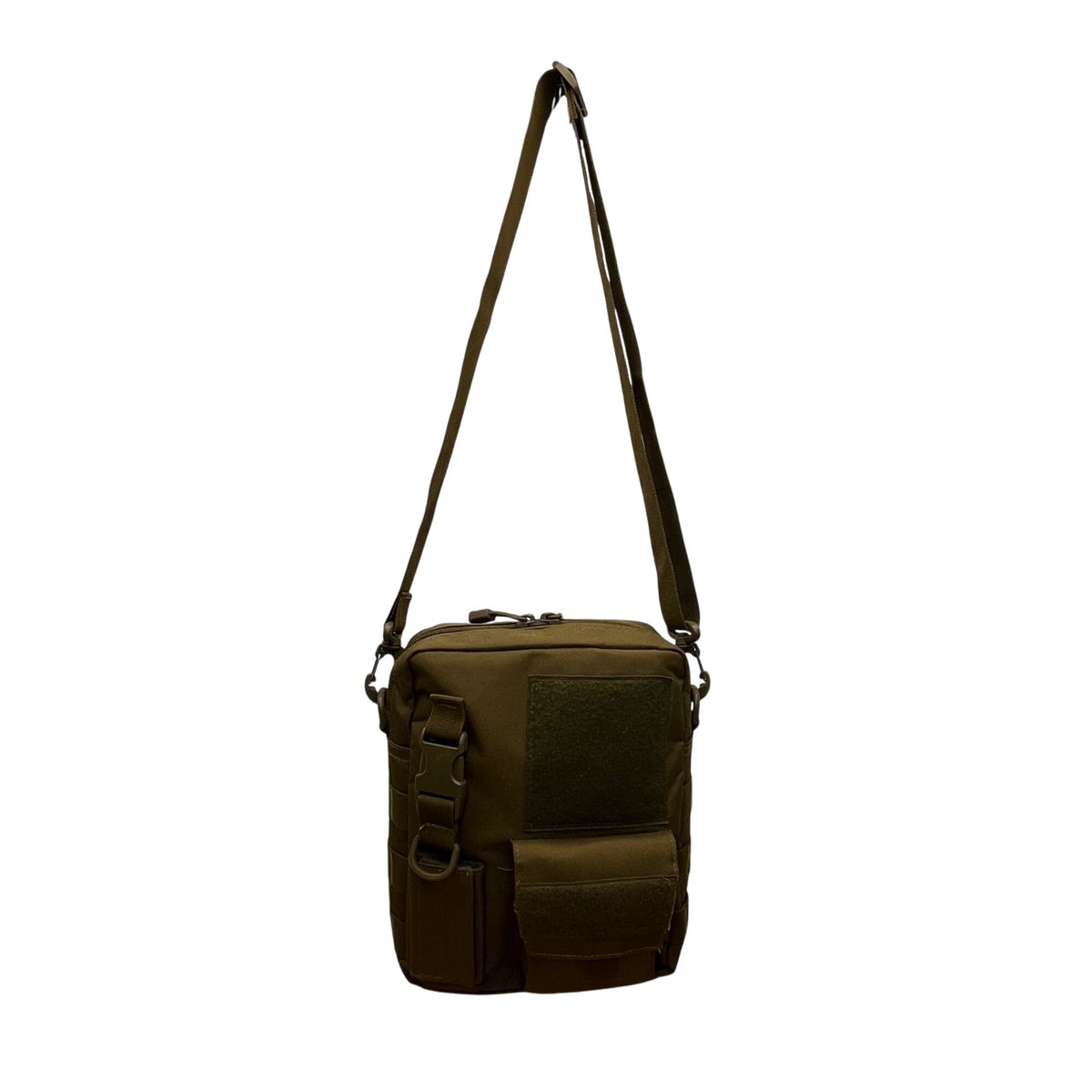 D5 Column Unisex Olive Green Nylon Tactical Adjustable Strap Crossbody Bag