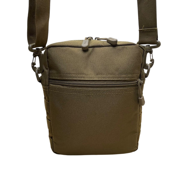 D5 Column Unisex Olive Green Nylon Tactical Adjustable Strap Crossbody Bag