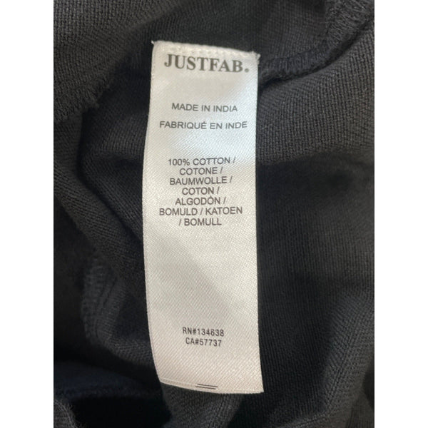 Justfab Women's Black Slip Sleveless Dress with Outer Pockets Sz S - New