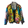 Giacca Sport Womens Multicolor Abstract Jacket M