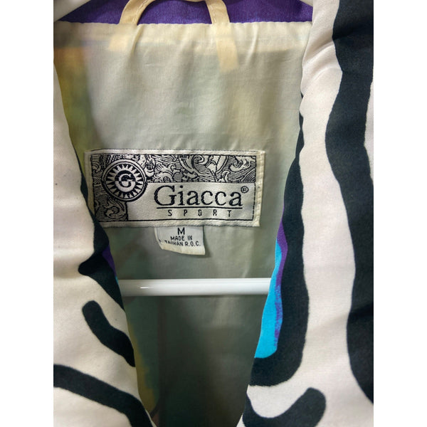 Giacca Sport Womens Multicolor Abstract Jacket M
