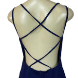 Tobi Women's Navy Blue Bodycon Dress Sz L